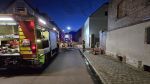 Scheunenbrand, Holz-Heizung explodiert