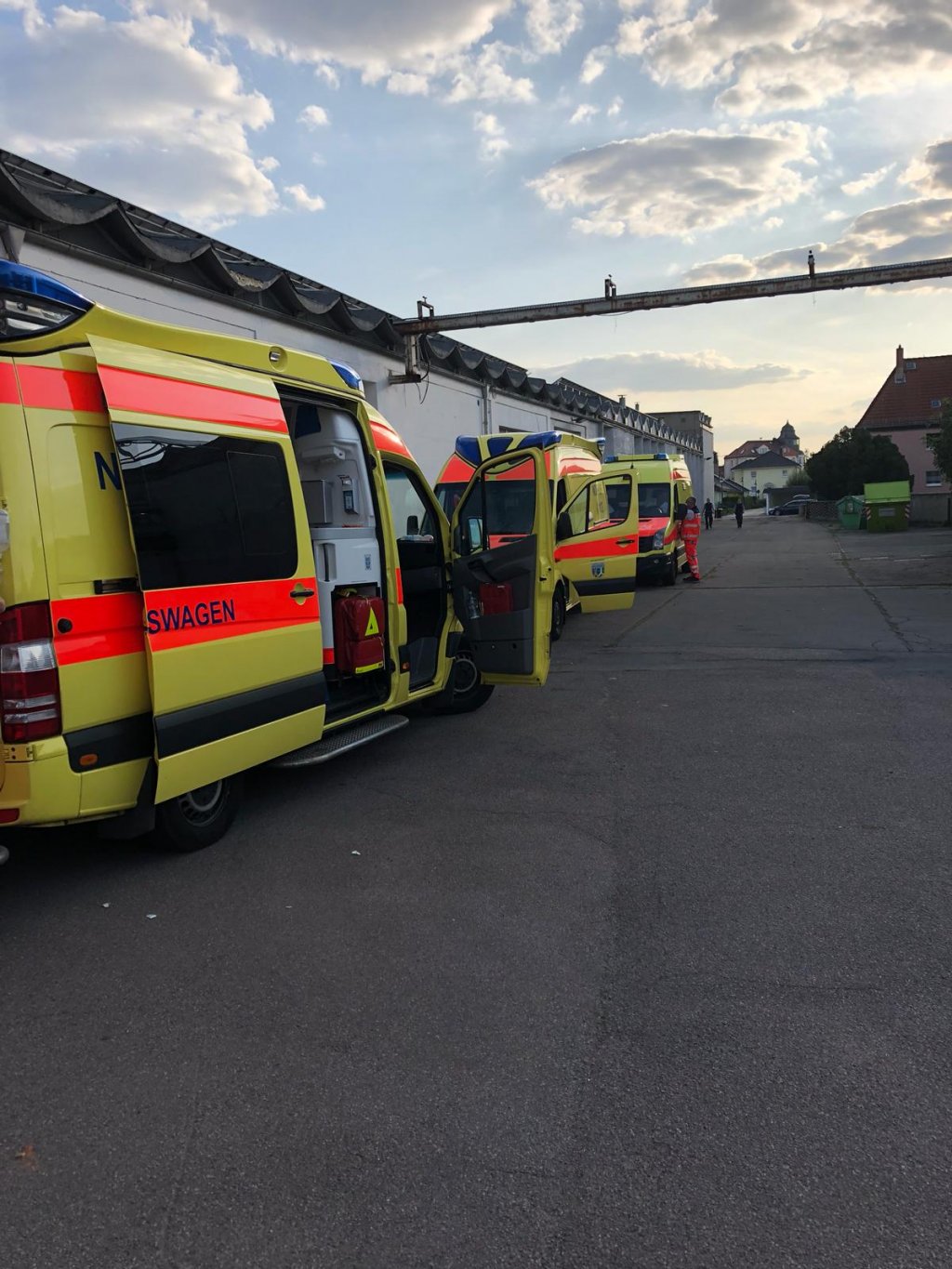 In Gaststätte,Zustand nach Herdbrand