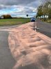 Verunreinigte Straße