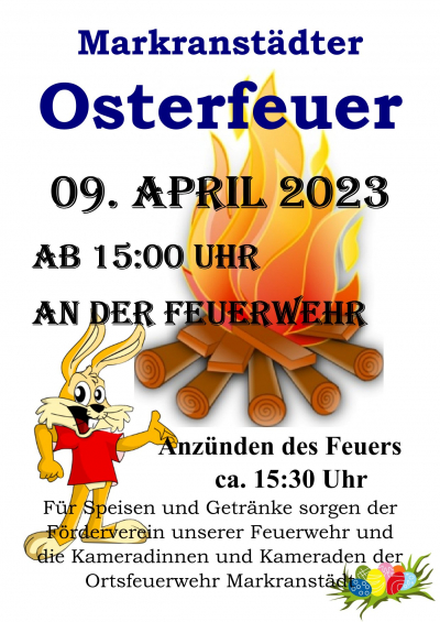 Markranstädter Osterfeuer 2023