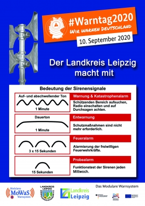 Information zum bundesweiten Warntag