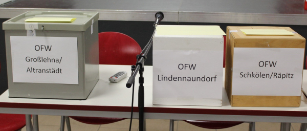 Wahltag für die Ortsfeuerwehren Großlehna/Altranstädt, Lindennaundorf und Schkölen/Räpitz