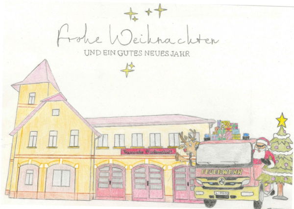 Weihnachtsgrüße der Freiwilligen Feuerwehr Markranstädt